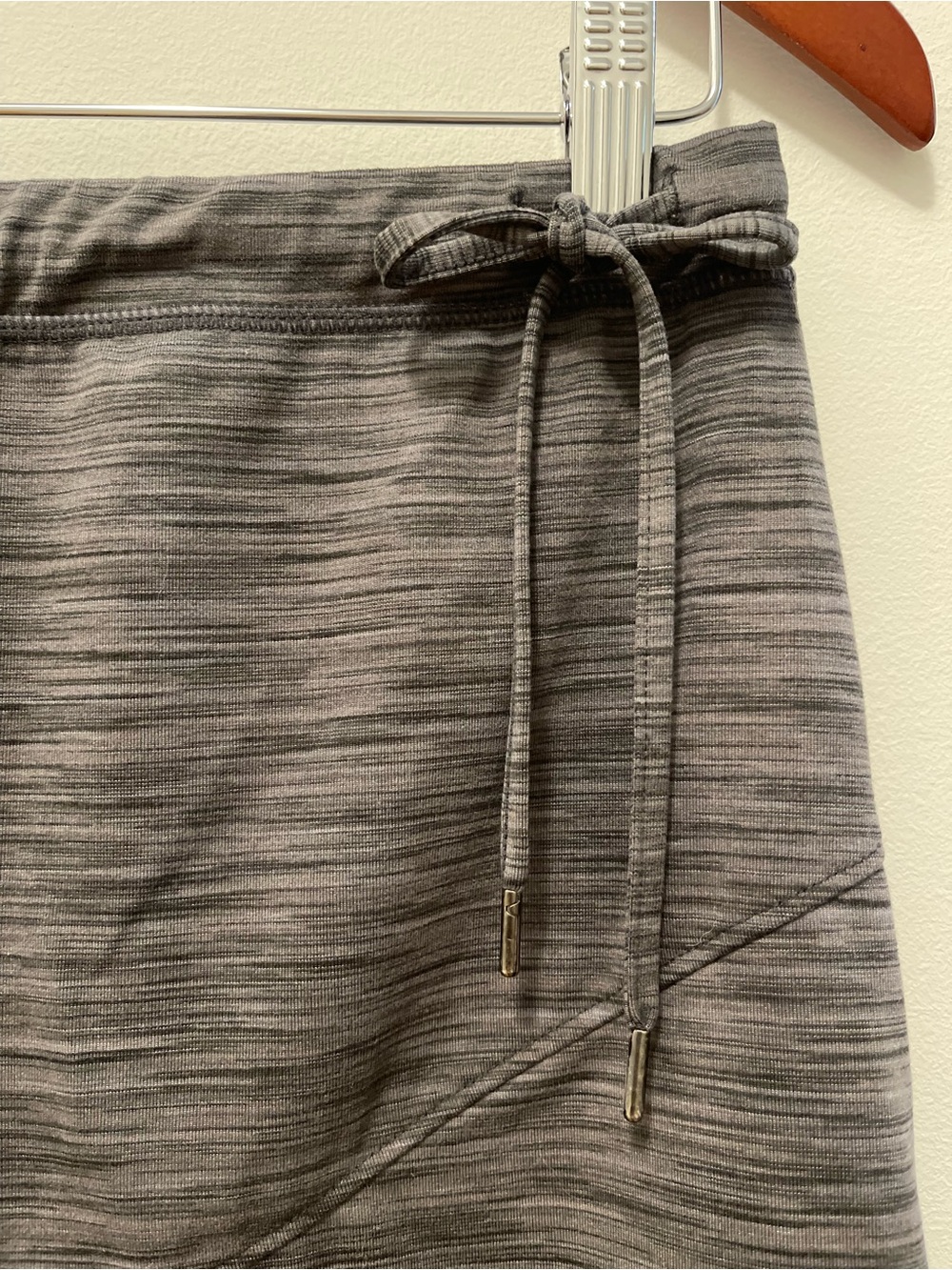 Kyodan Gray Heather A-Line Knit Skirt - Picture 3 of 6